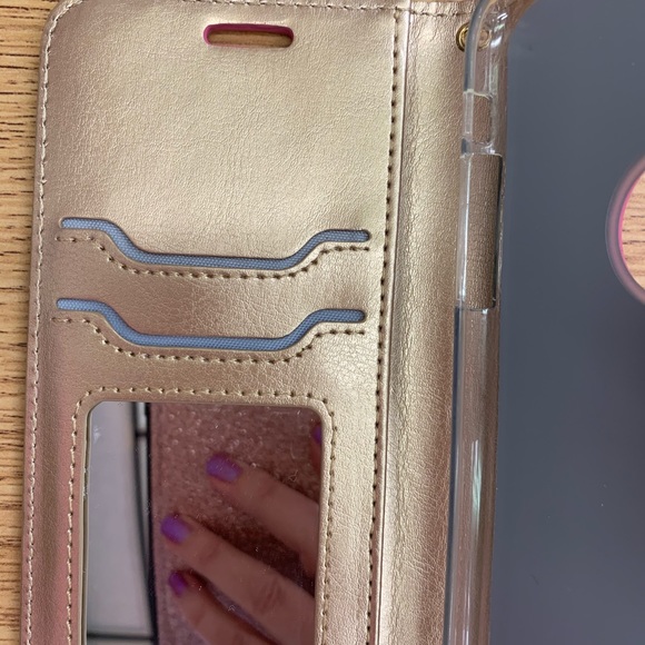 iPhone X or XS wallet case. NWOT - Picture 3 of 5